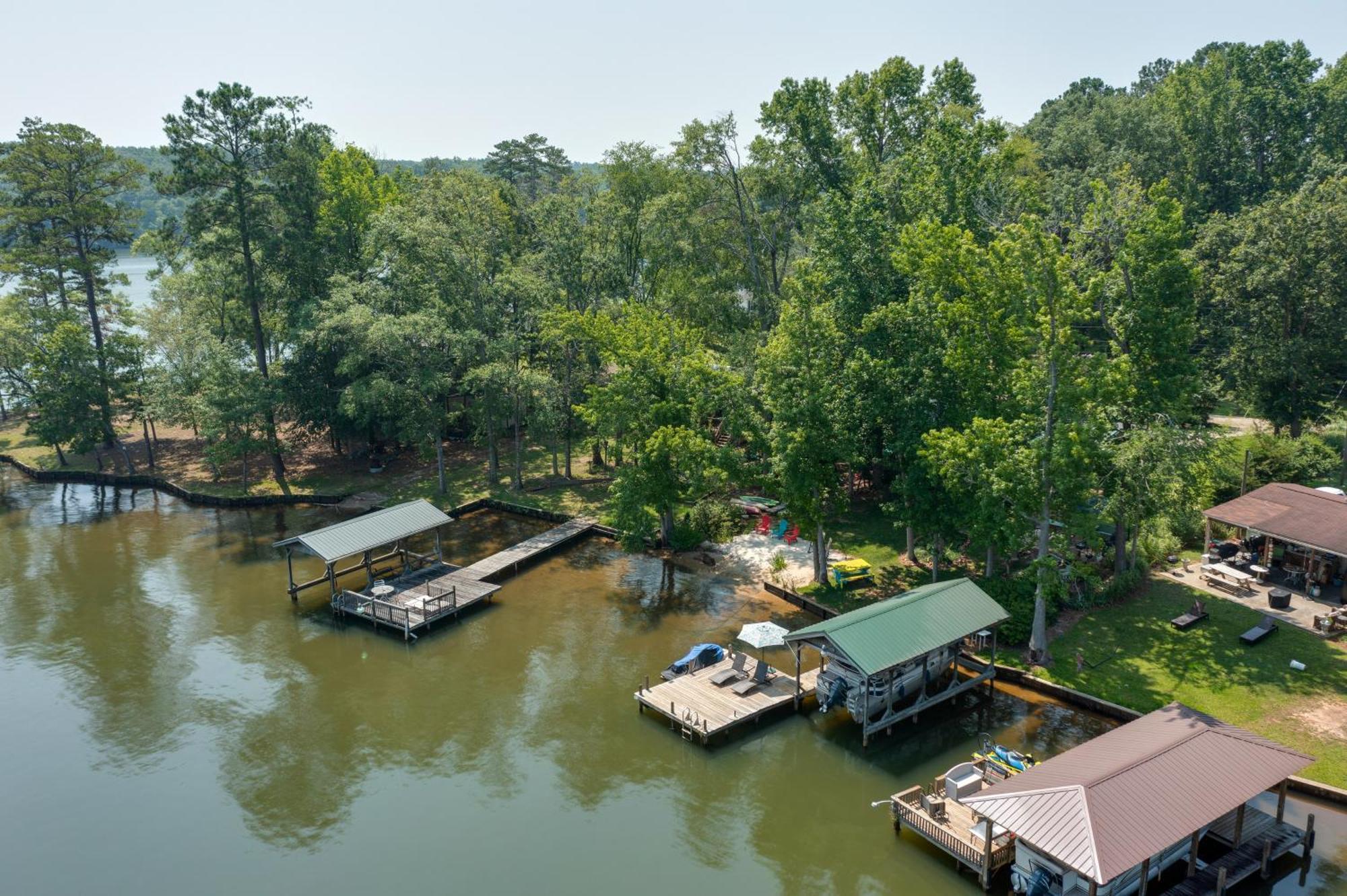 Lake Sinclair Crooked Creek Cottage With Fire Pit! Eatonton Dış mekan fotoğraf