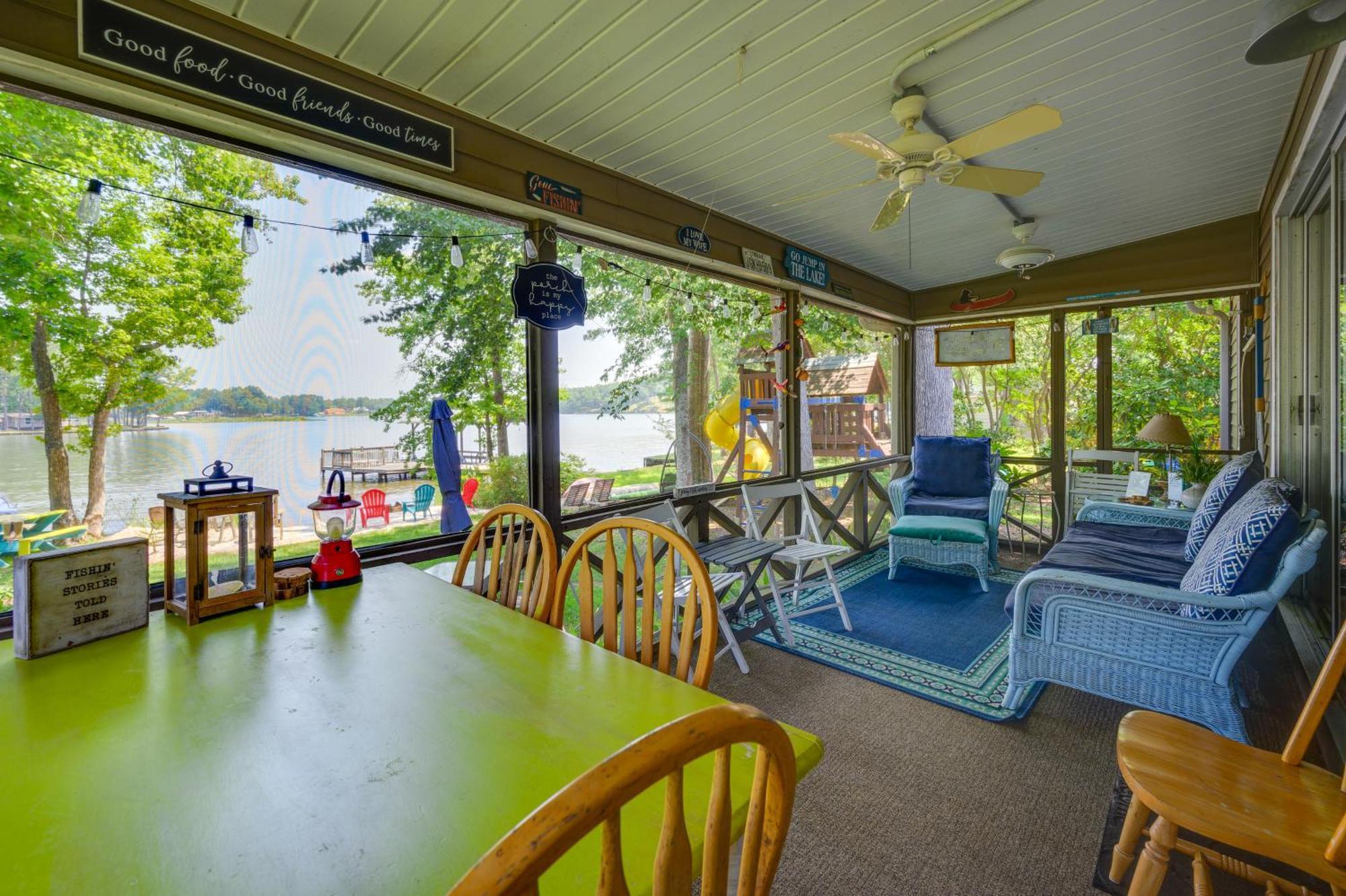Lake Sinclair Crooked Creek Cottage With Fire Pit! Eatonton Dış mekan fotoğraf