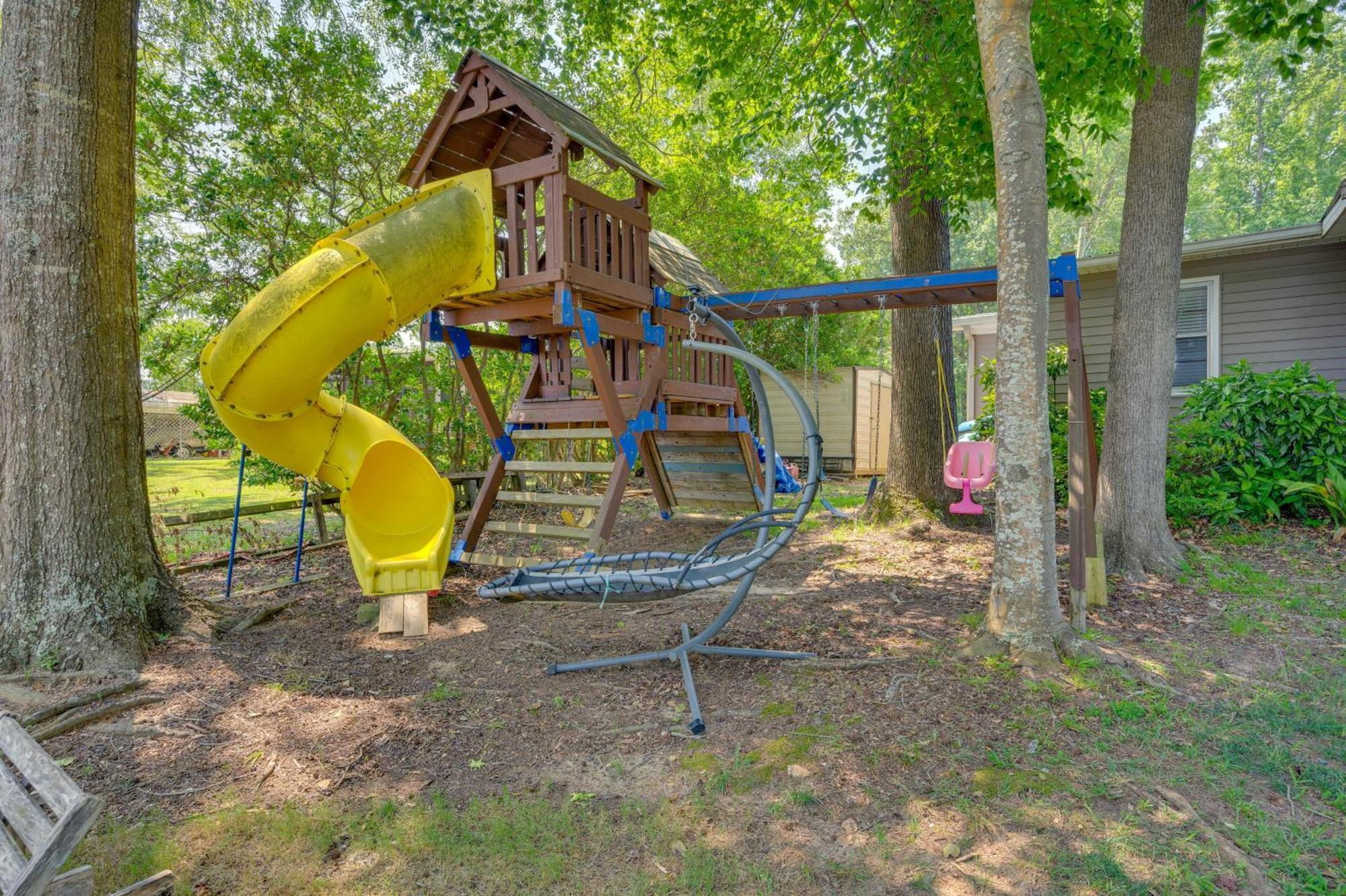 Lake Sinclair Crooked Creek Cottage With Fire Pit! Eatonton Dış mekan fotoğraf