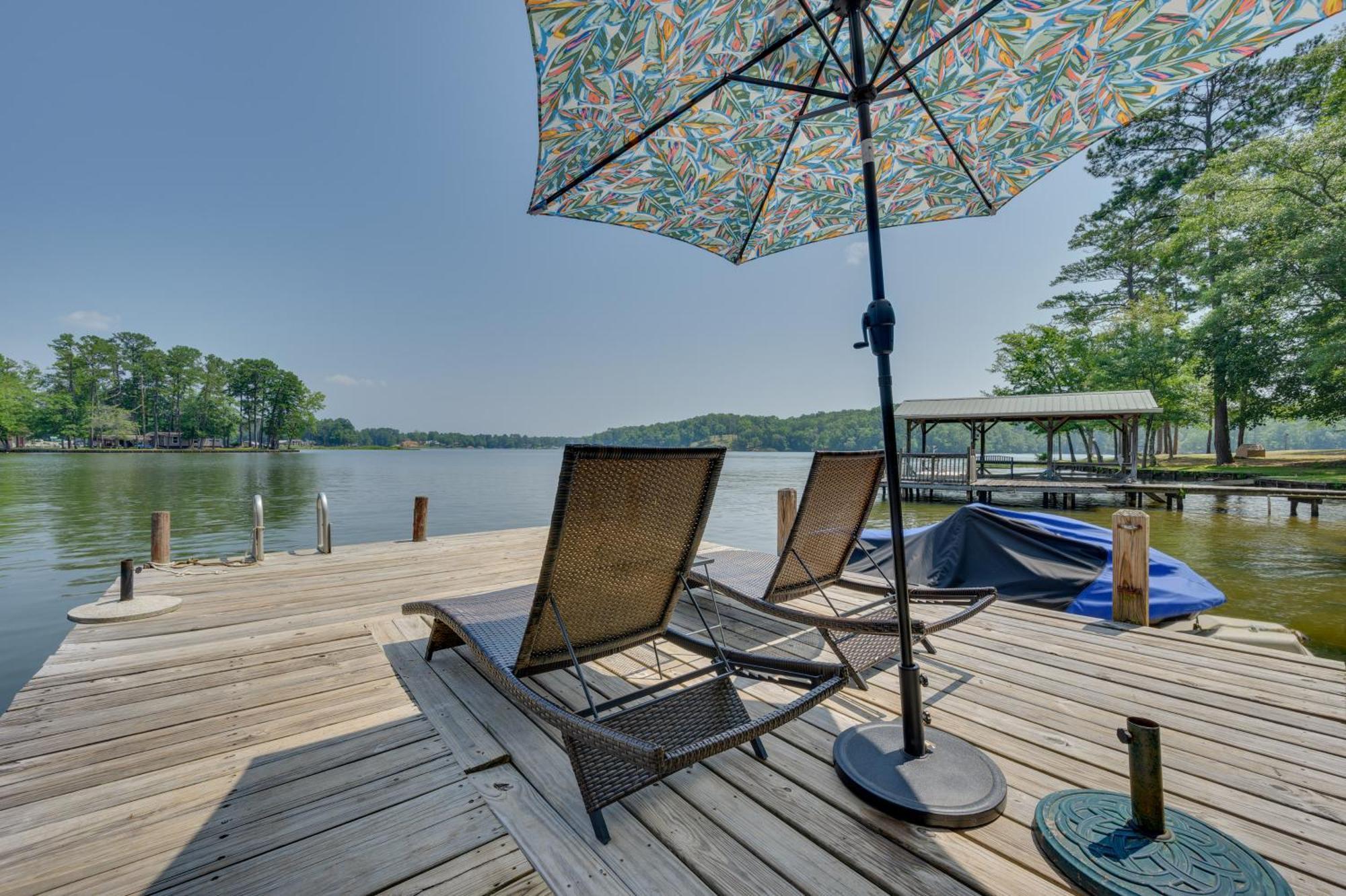 Lake Sinclair Crooked Creek Cottage With Fire Pit! Eatonton Dış mekan fotoğraf